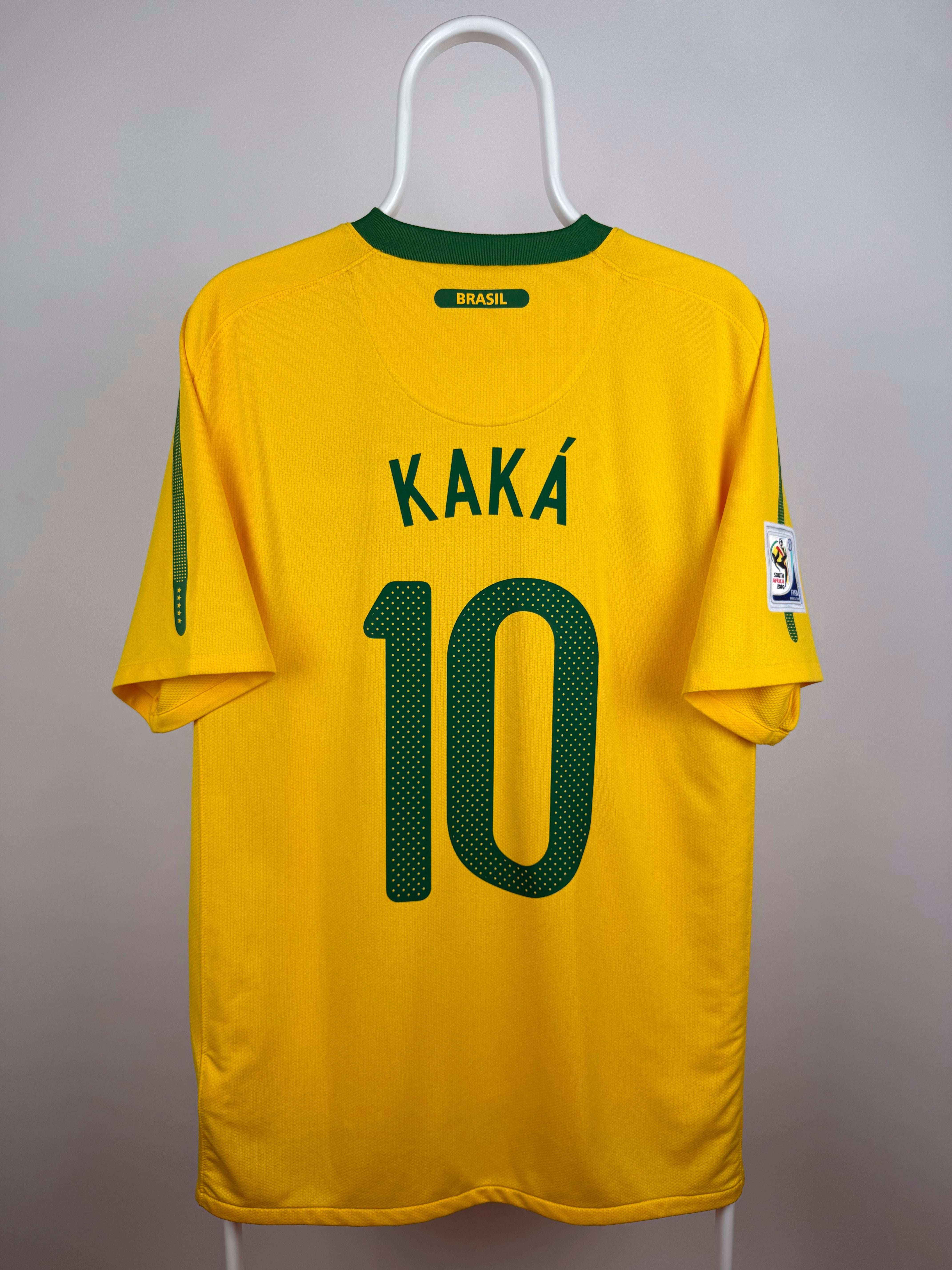 Kaka - Brasilien 2010 hjemmebane trøje L 🇧🇷