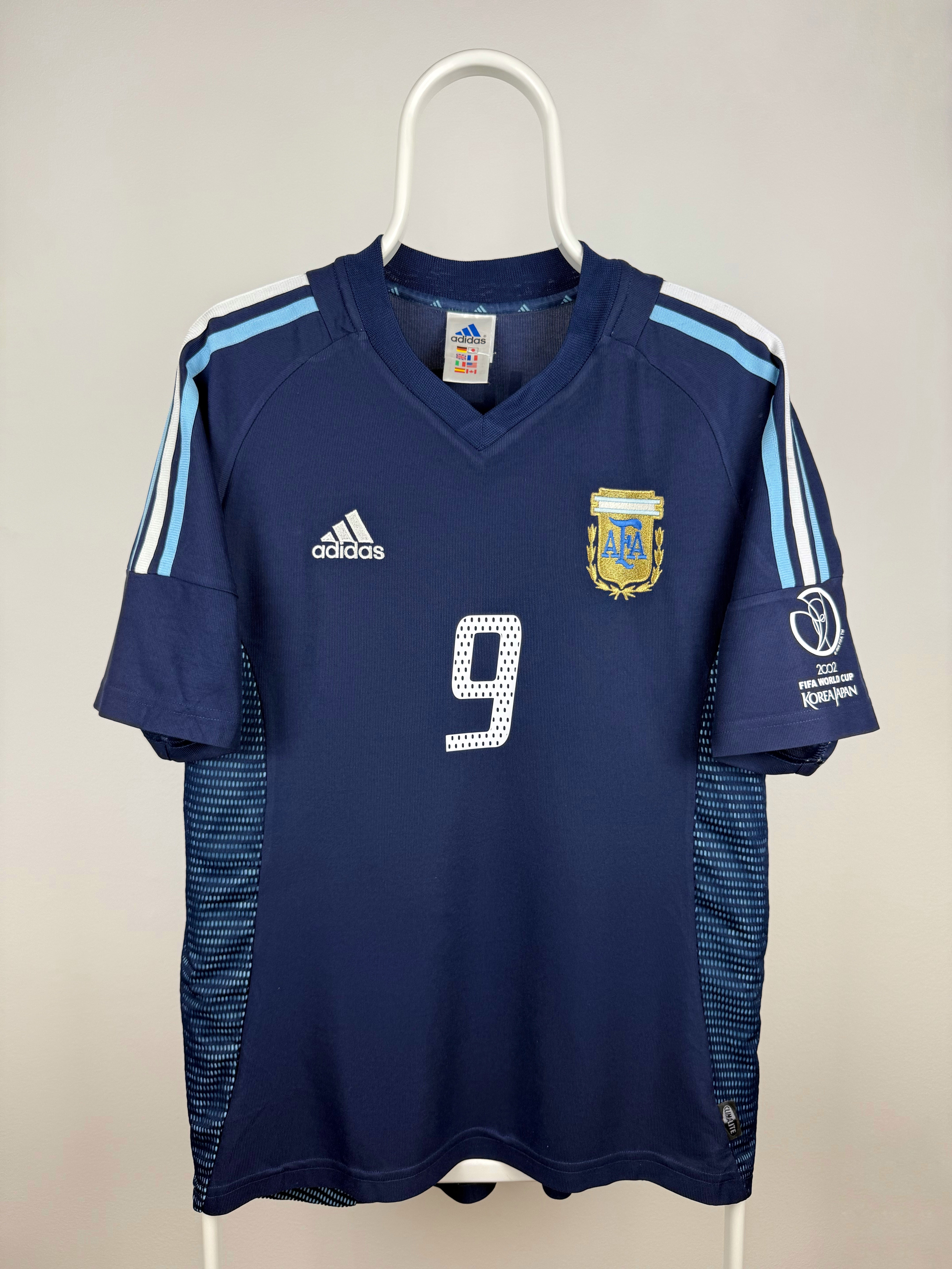 Gabriel Batistuta - Argentina 2002 udebane trøje M 🇦🇷