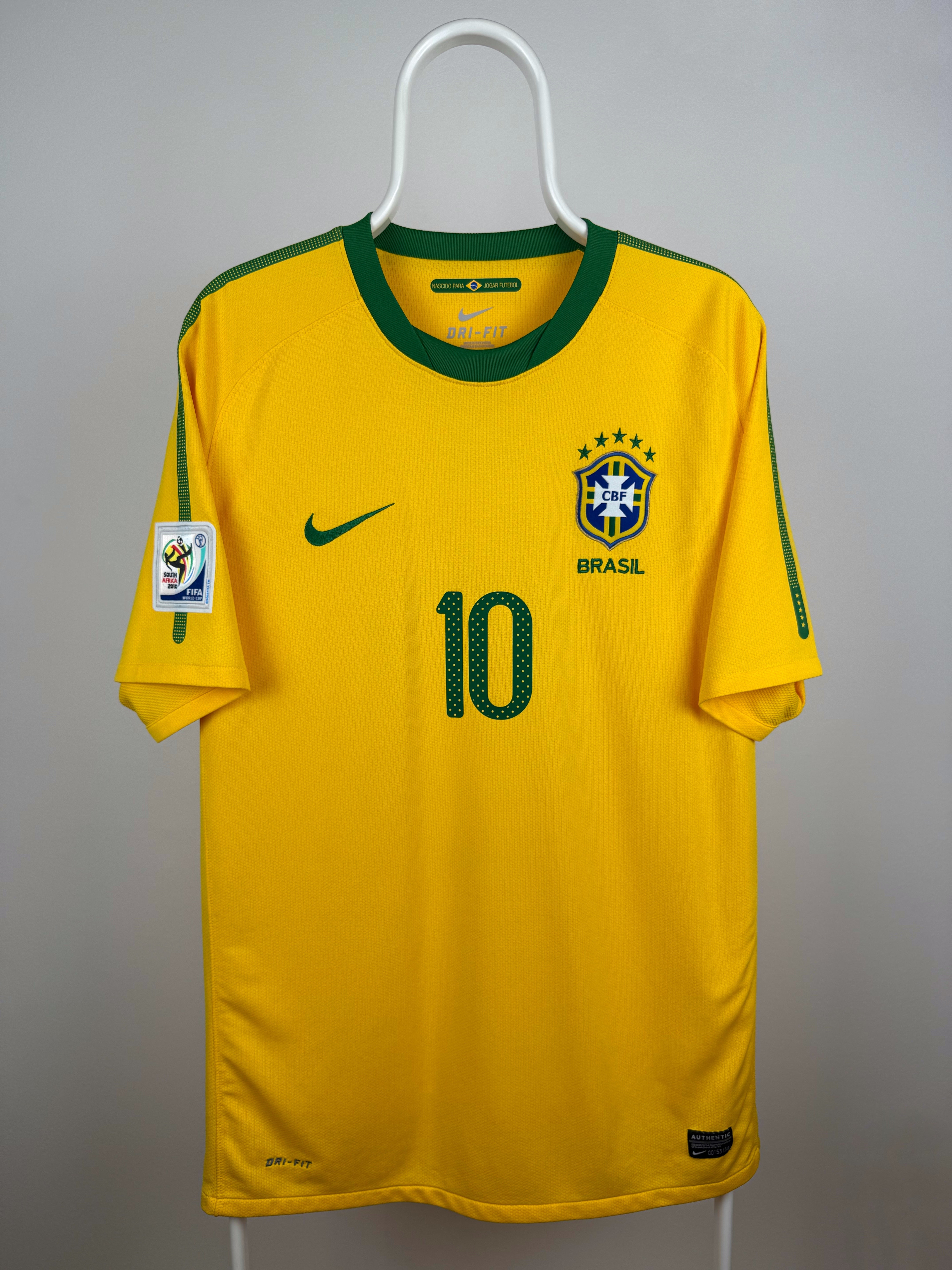 Kaka - Brasilien 2010 hjemmebane trøje L 🇧🇷