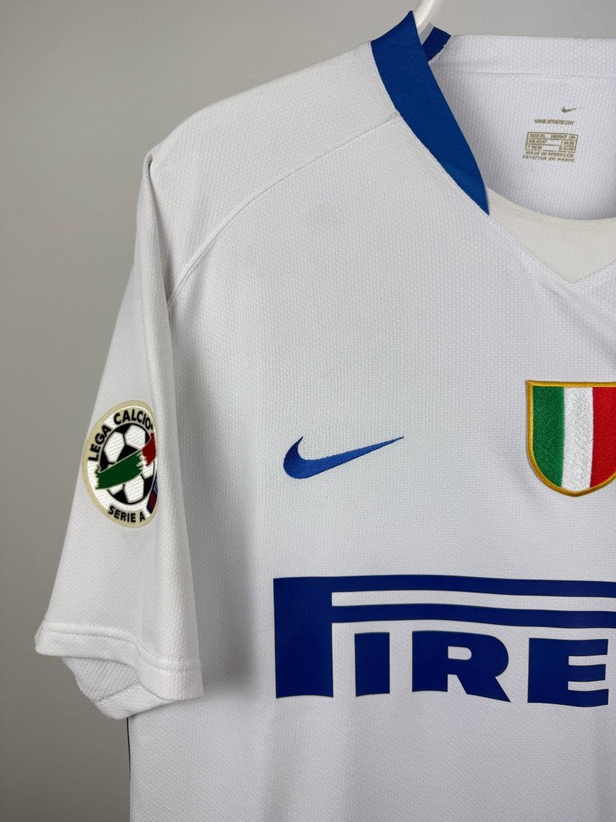 Adriano - Inter 2006/07 udebane trøje XL 🇧🇷 Fodboldshoppen_dk 3
