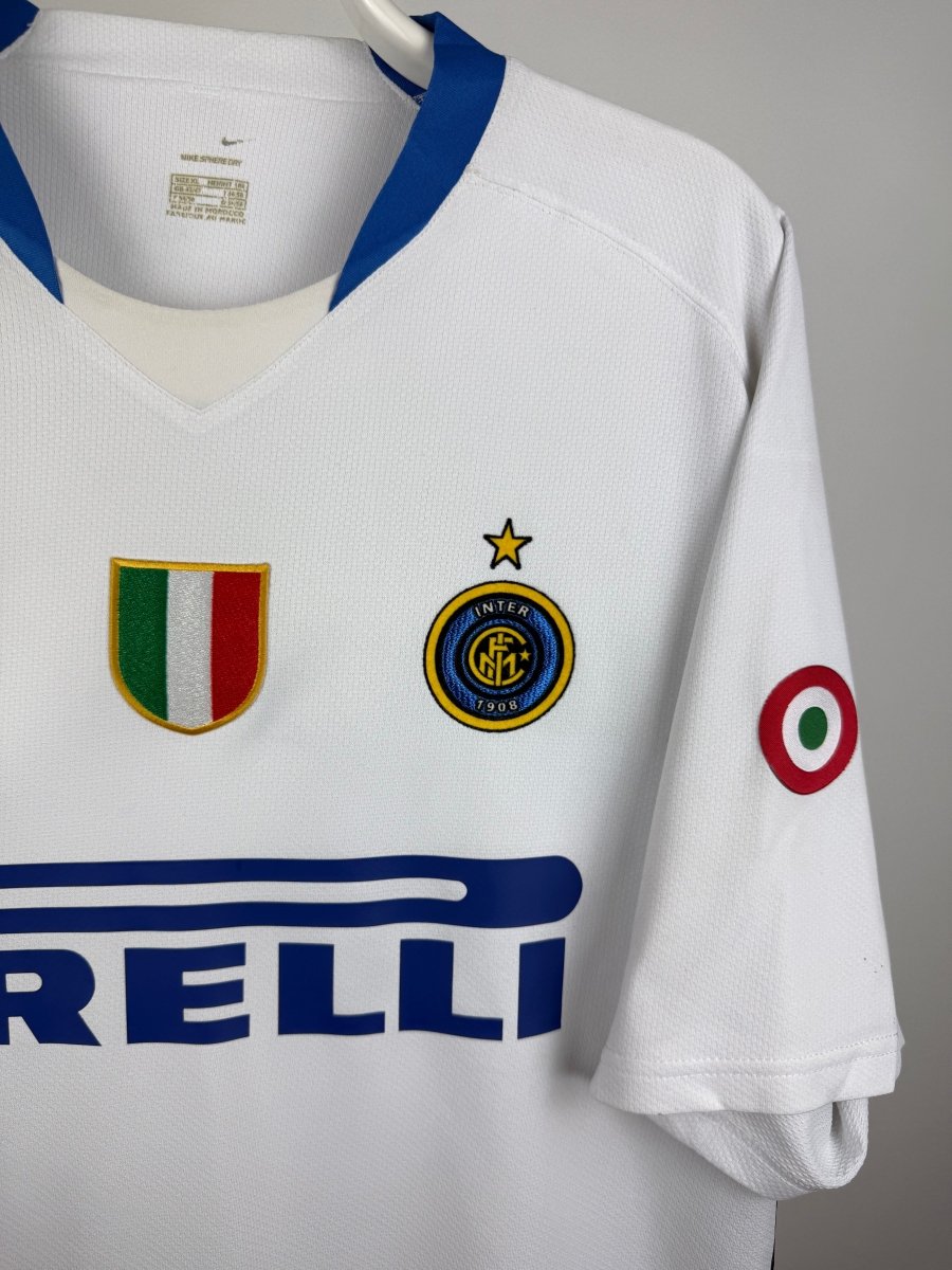 Adriano - Inter 2006/07 udebane trøje XL 🇧🇷 Fodboldshoppen_dk 4