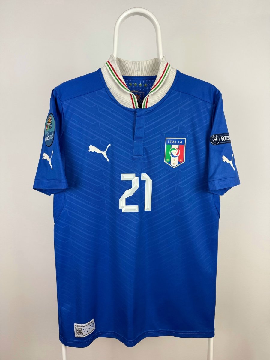 Andrea Pirlo - Italien 2012 hjemmebane trøje M 🇮🇹 Fodboldshoppen_dk 2