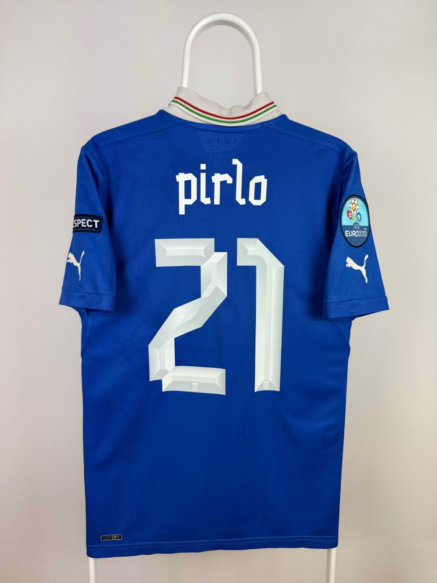 Andrea Pirlo - Italien 2012 hjemmebane trøje M 🇮🇹 Fodboldshoppen_dk 1
