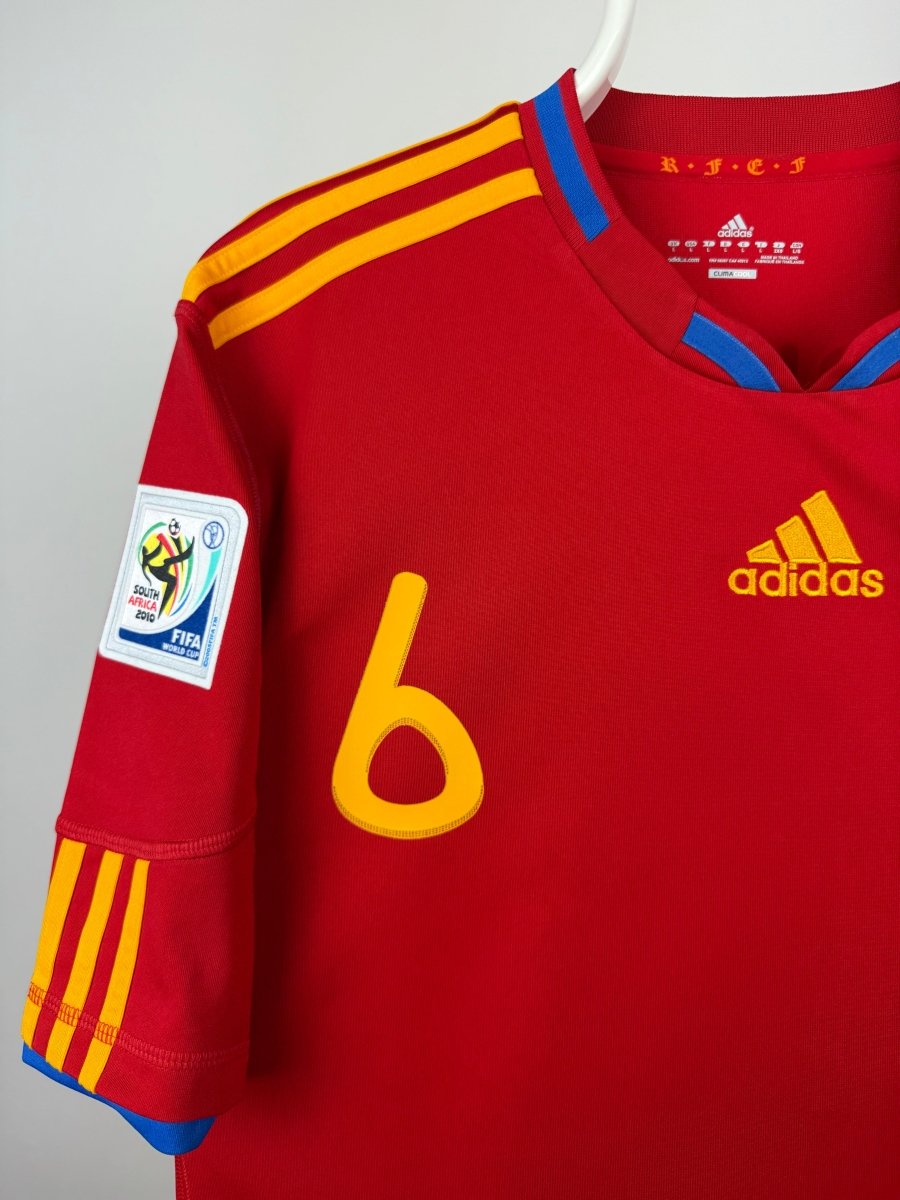 Andres Iniesta - Spanien 2010 hjemmebane trøje L 🇪🇸 Fodboldshoppen_dk 3