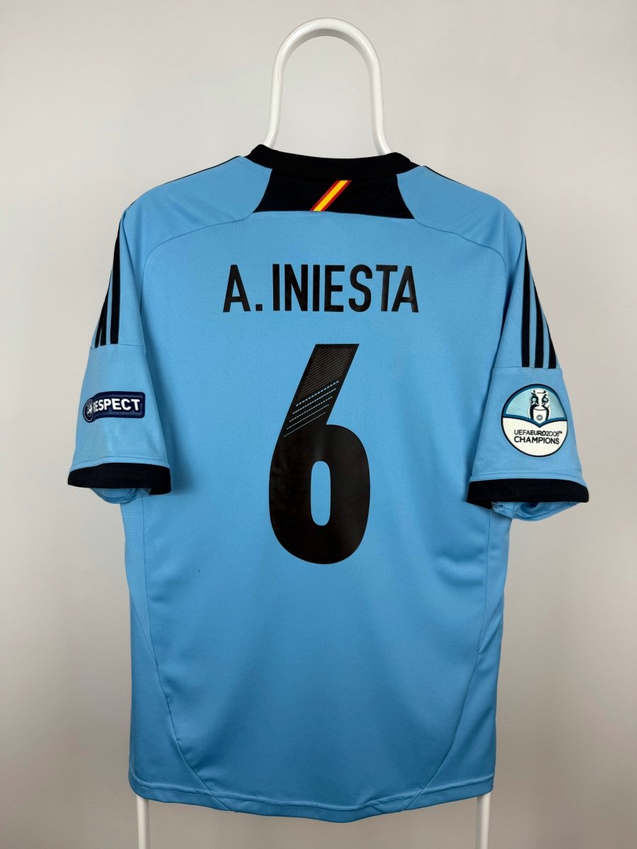 Andres Iniesta - Spanien 2012 udebane trøje M 🇪🇸 Fodboldshoppen_dk 1
