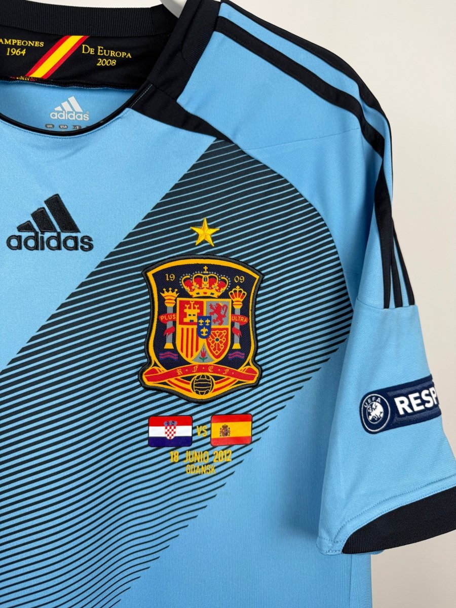 Andres Iniesta - Spanien 2012 udebane trøje M 🇪🇸 Fodboldshoppen_dk 4