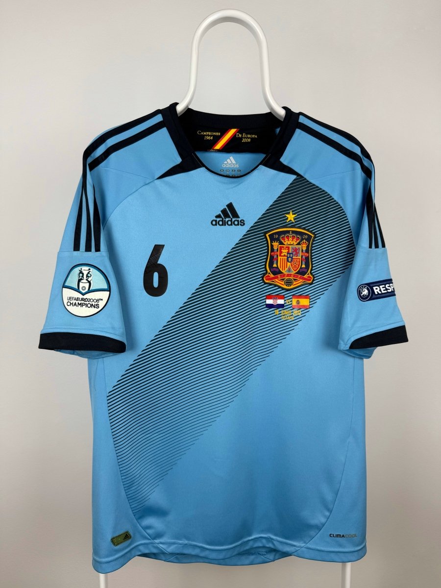 Andres Iniesta - Spanien 2012 udebane trøje M 🇪🇸 Fodboldshoppen_dk 2