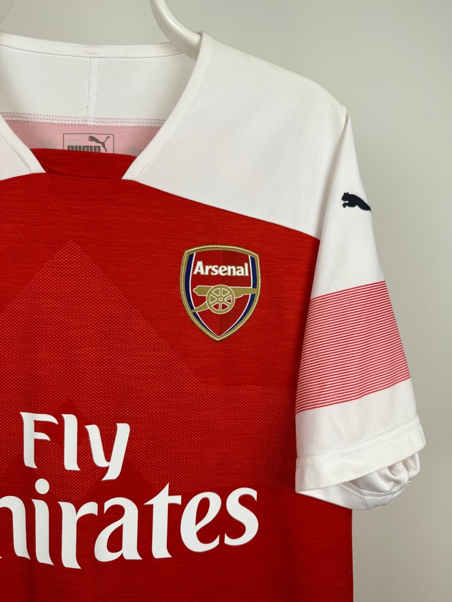 Bukayo Saka - Arsenal 2018/19 hjemmebane trøje XL 🏴 Fodboldshoppen_dk 4