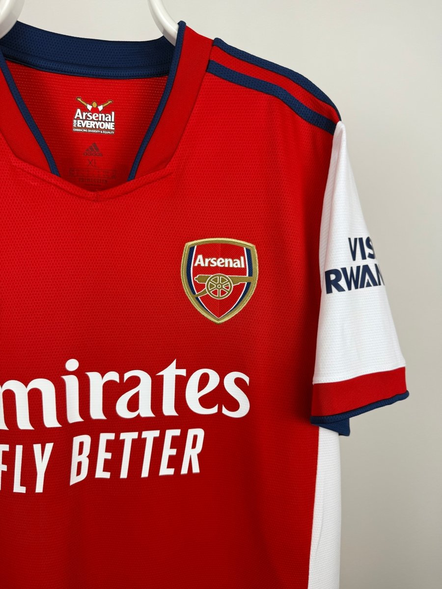 Bukayo Saka - Arsenal 2021/22 hjemmebane trøje XL 🏴 Fodboldshoppen_dk 4