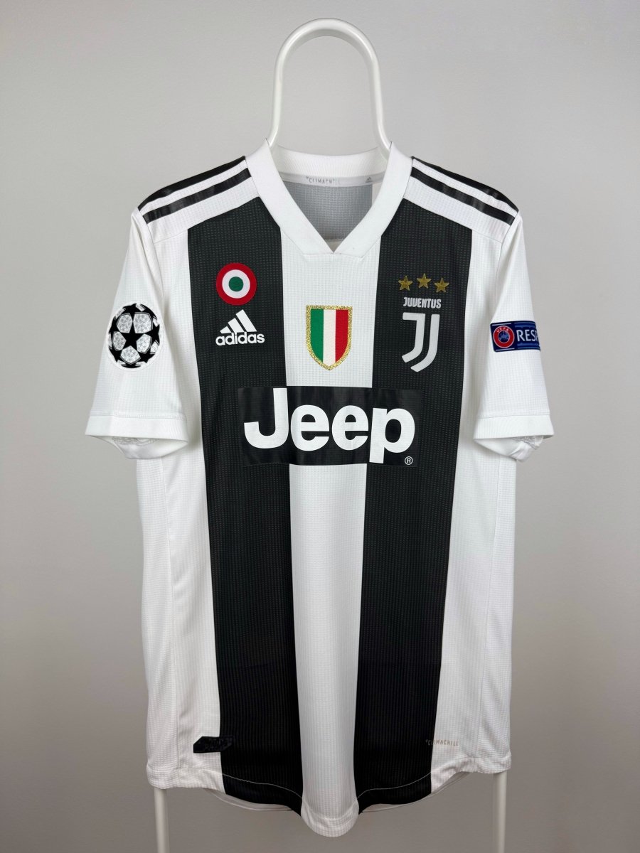 Cristiano Ronaldo - Juventus 2018/19 hjemmebane trøje M AUTHENTIC 🇵🇹 Fodboldshoppen_dk 2
