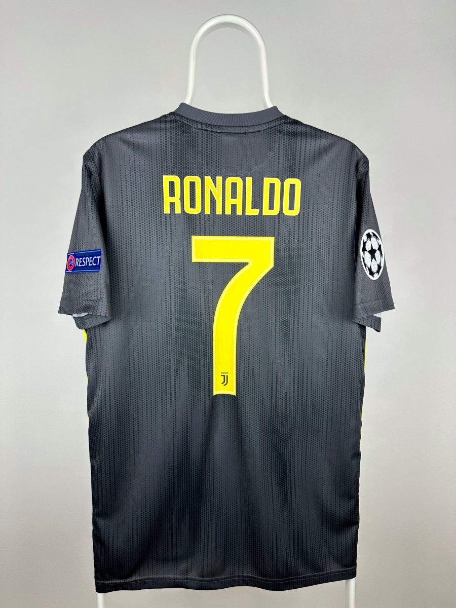 Cristiano Ronaldo - Juventus 2018/19 udebane trøje M 🇵🇹 Fodboldshoppen_dk 1