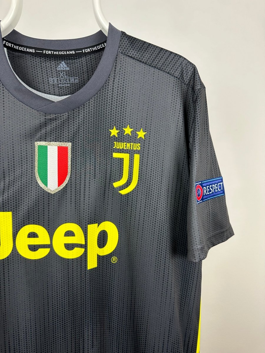 Cristiano Ronaldo - Juventus 2018/19 udebane trøje XL 🇵🇹 Fodboldshoppen_dk 4