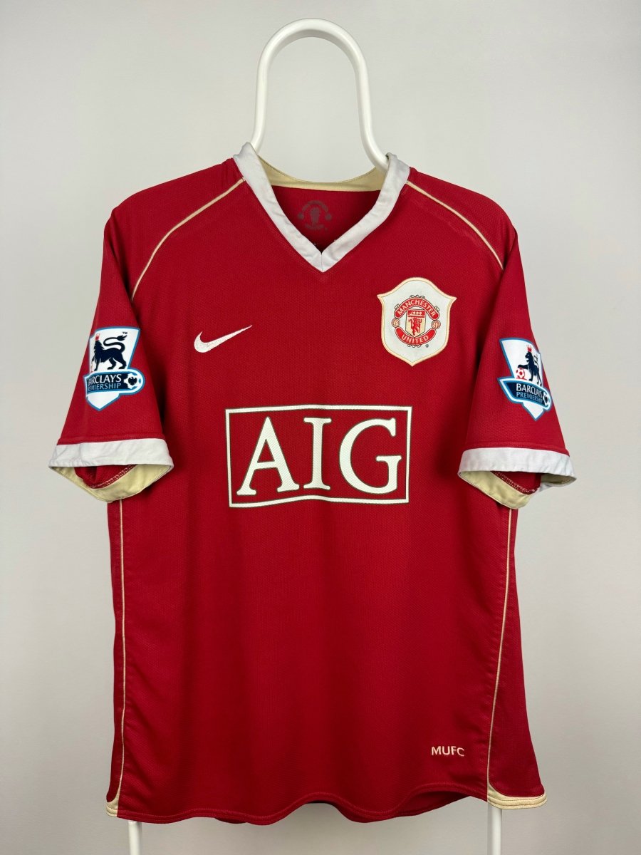 Cristiano Ronaldo - Manchester United 2006/07 hjemmebane trøje M 🇵🇹 Fodboldshoppen_dk 2