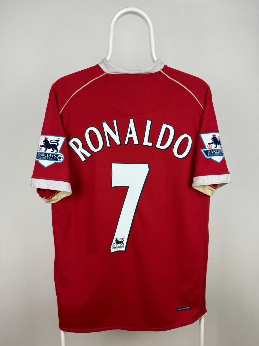 Cristiano Ronaldo - Manchester United 2006/07 hjemmebane trøje M 🇵🇹 Fodboldshoppen_dk 1