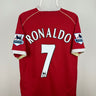 Cristiano Ronaldo - Manchester United 2006/07 hjemmebane trøje M 🇵🇹 Fodboldshoppen_dk 1