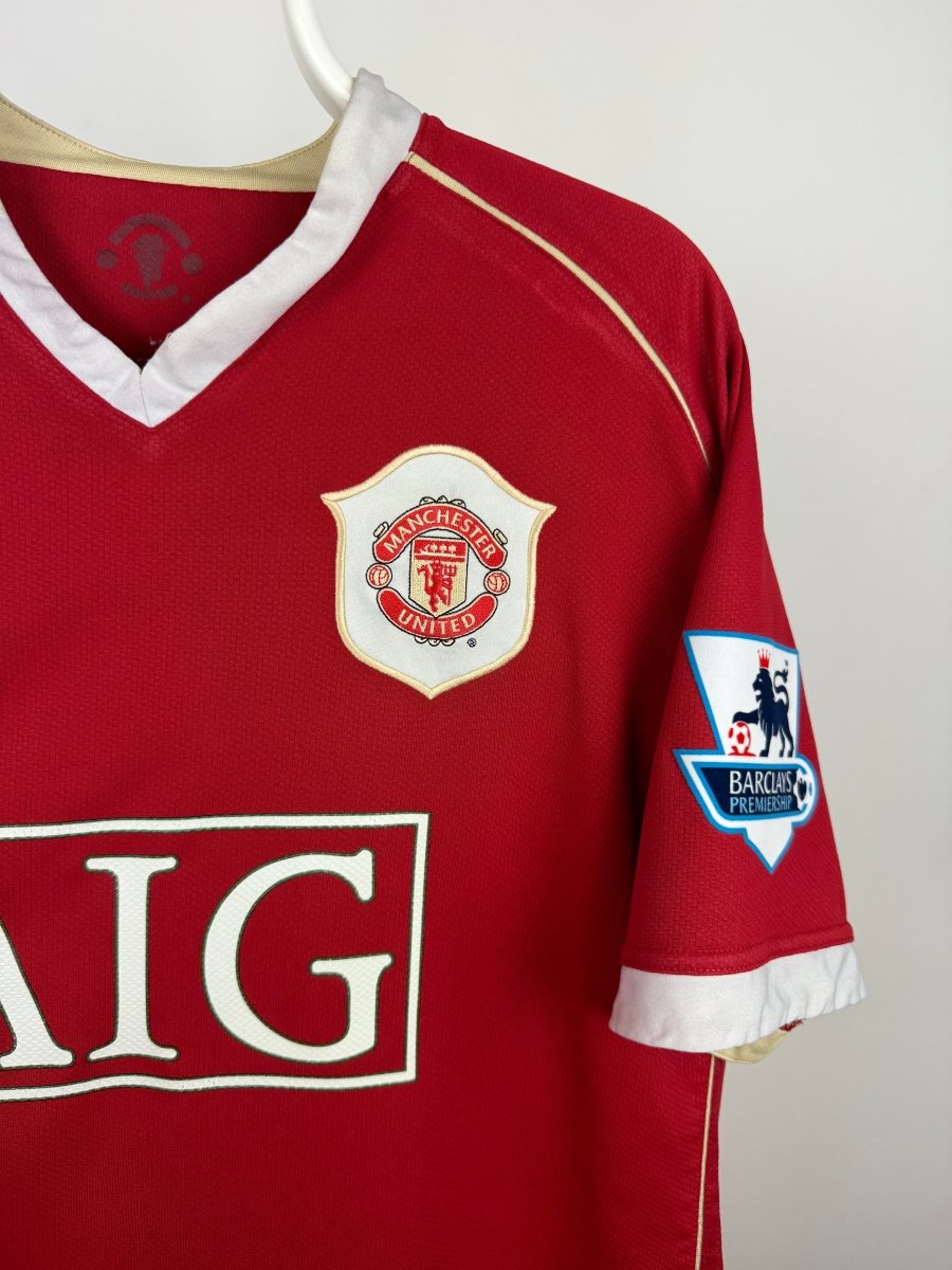 Cristiano Ronaldo - Manchester United 2006/07 hjemmebane trøje M 🇵🇹 Fodboldshoppen_dk 4