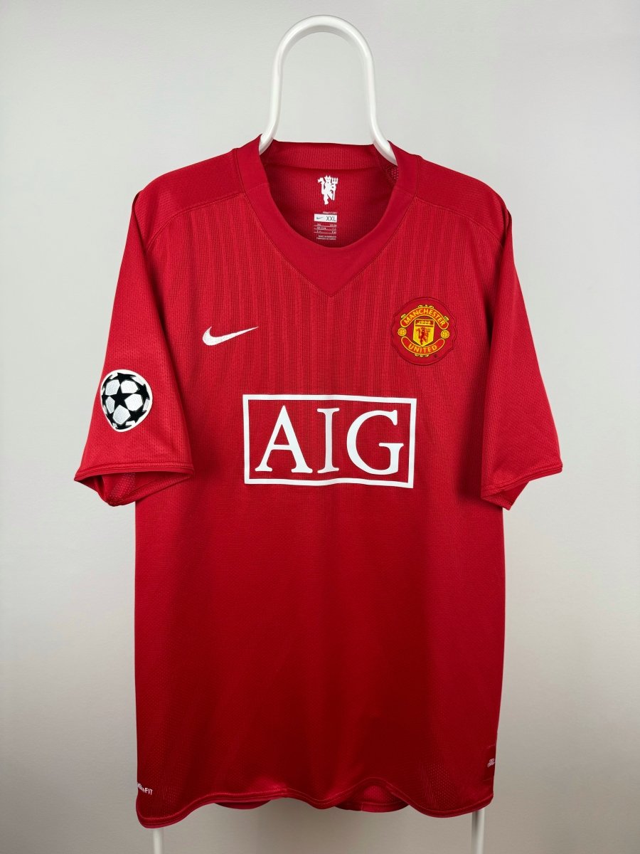 Cristiano Ronaldo - Manchester United 2007/08 hjemmebane trøje XXL 🇵🇹 Fodboldshoppen_dk 2