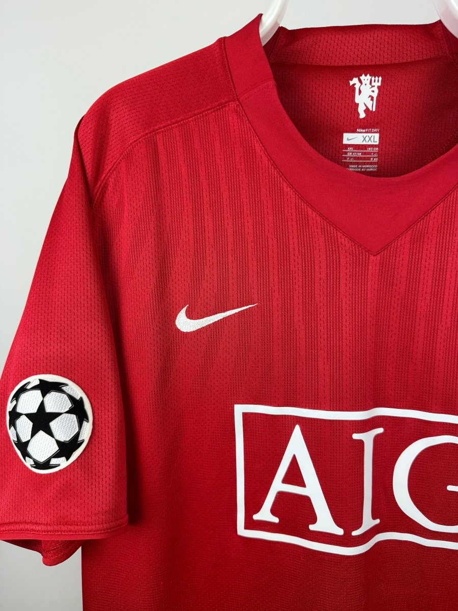 Cristiano Ronaldo - Manchester United 2007/08 hjemmebane trøje XXL 🇵🇹 Fodboldshoppen_dk 3