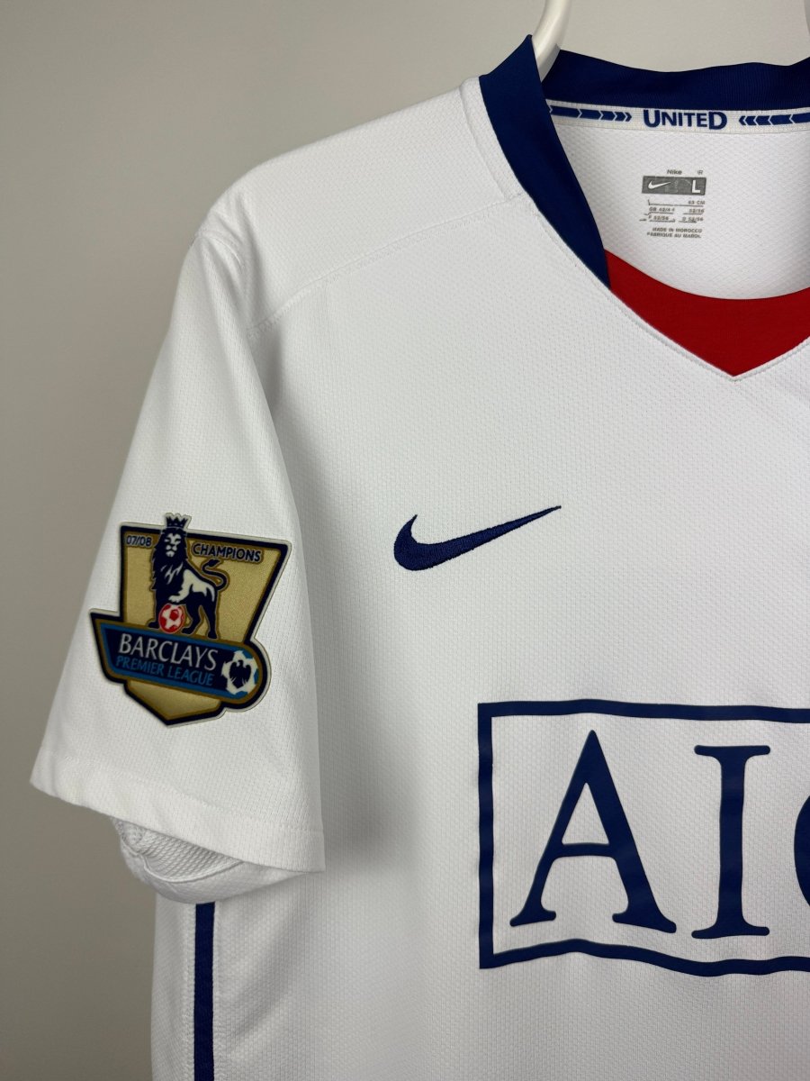 Cristiano Ronaldo - Manchester United 2008/09 udebane trøje L 🇵🇹 Fodboldshoppen_dk 3
