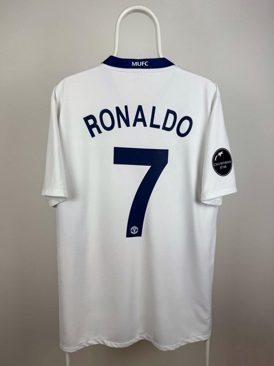 Cristiano Ronaldo - Manchester United 2008/09 udebane trøje XL 🇵🇹 Fodboldshoppen_dk 1