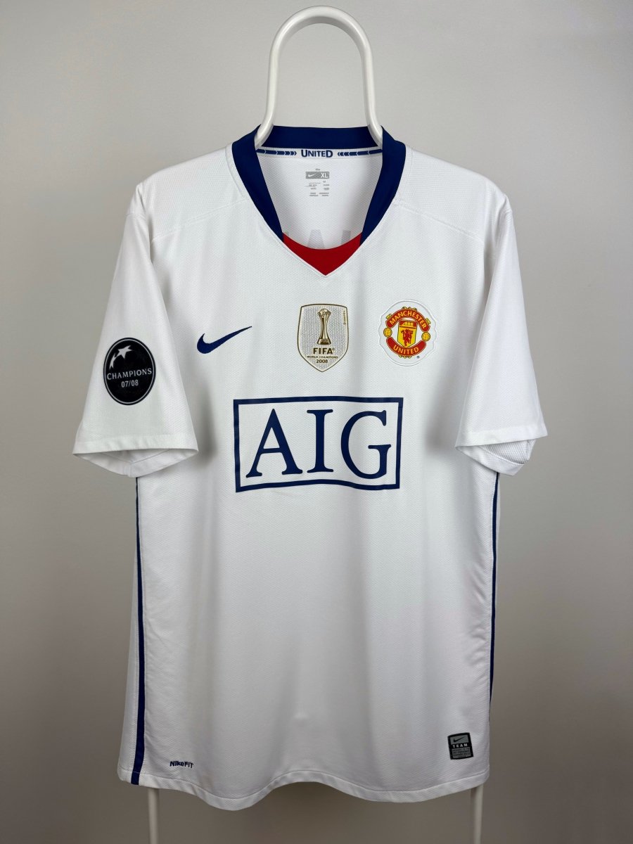 Cristiano Ronaldo - Manchester United 2008/09 udebane trøje XL 🇵🇹 Fodboldshoppen_dk 2
