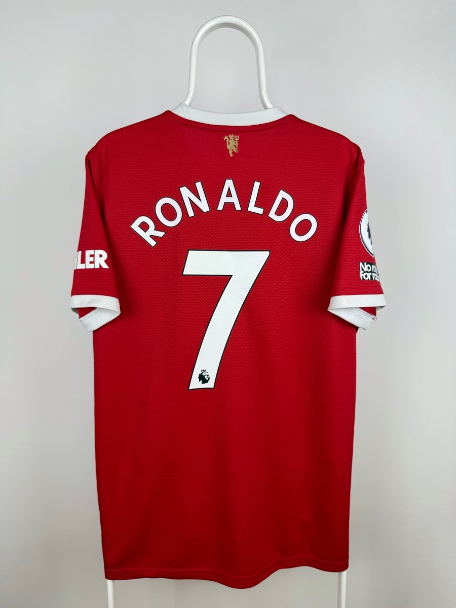 Cristiano Ronaldo - Manchester United 2021/22 hjemmebane trøje L 🇵🇹 Fodboldshoppen_dk 1