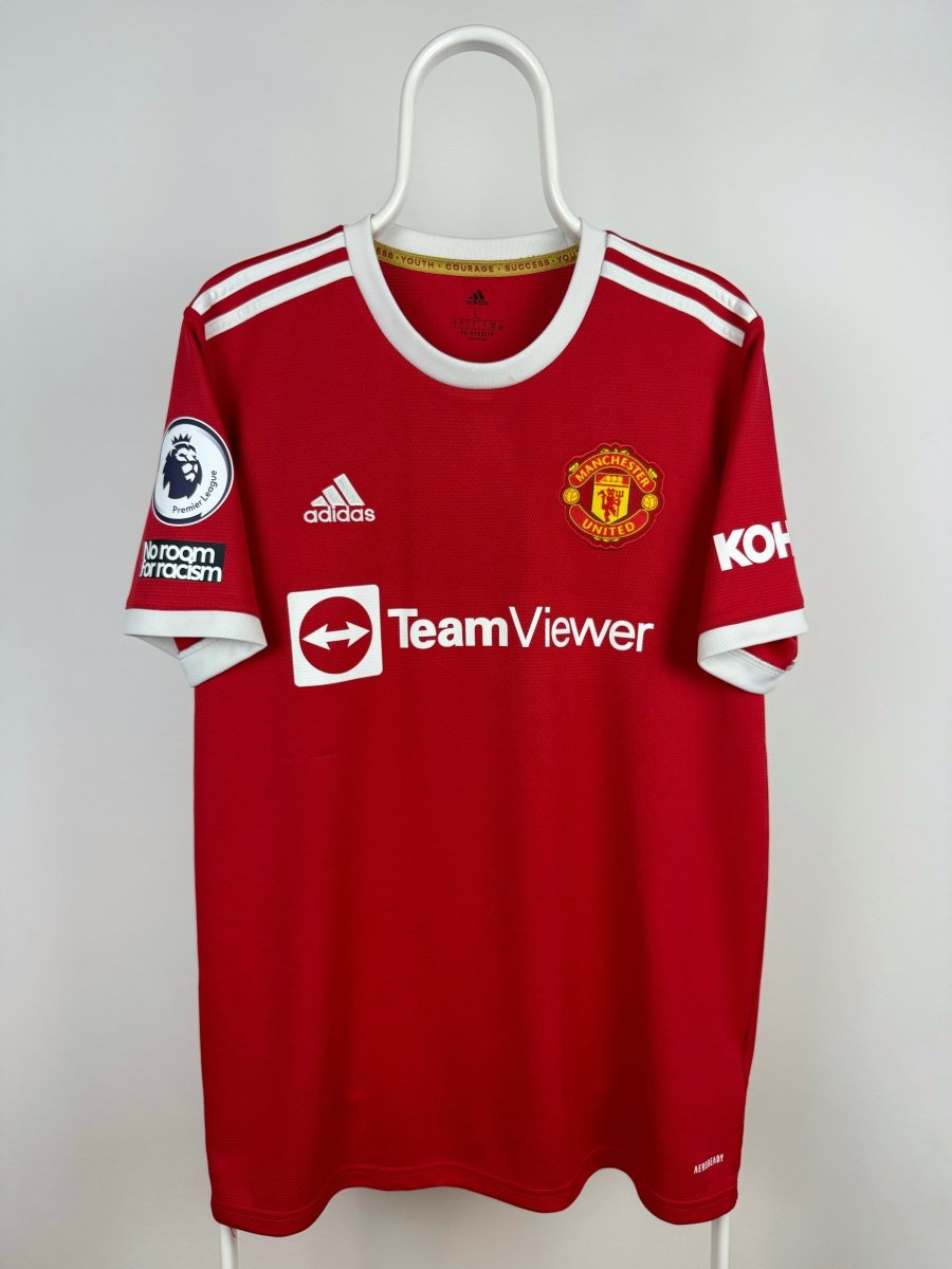 Cristiano Ronaldo - Manchester United 2021/22 hjemmebane trøje L 🇵🇹 Fodboldshoppen_dk 2
