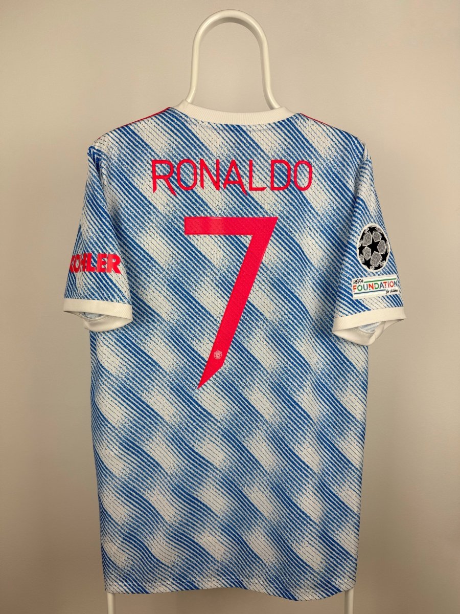 Cristiano Ronaldo - Manchester United 2021/22 udebane trøje L đľđš Fodboldshoppen_dk 1