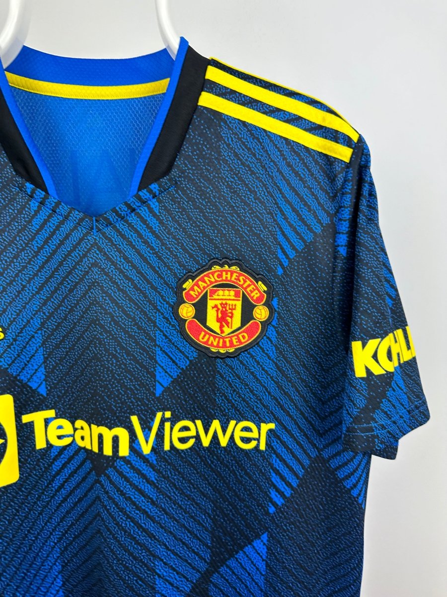 Cristiano Ronaldo - Manchester United 2021/22 udebane trøje L 🇵🇹 Fodboldshoppen_dk 4