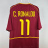 Cristiano Ronaldo - Portugal 2003 hjemmebane trøje XL 🇵🇹 Fodboldshoppen_dk 1