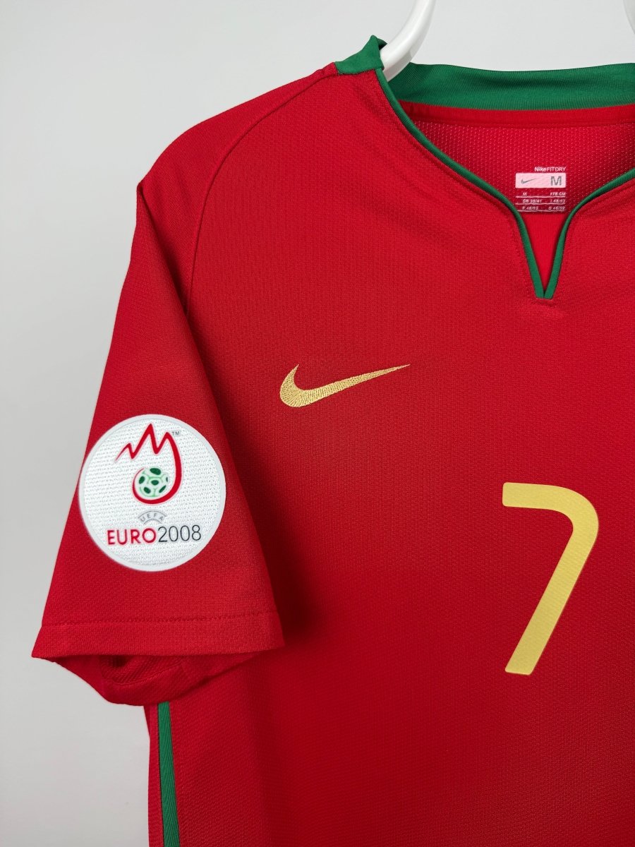 Cristiano Ronaldo - Portugal 2008 hjemmebane trøje M 🇵🇹 Fodboldshoppen_dk 3