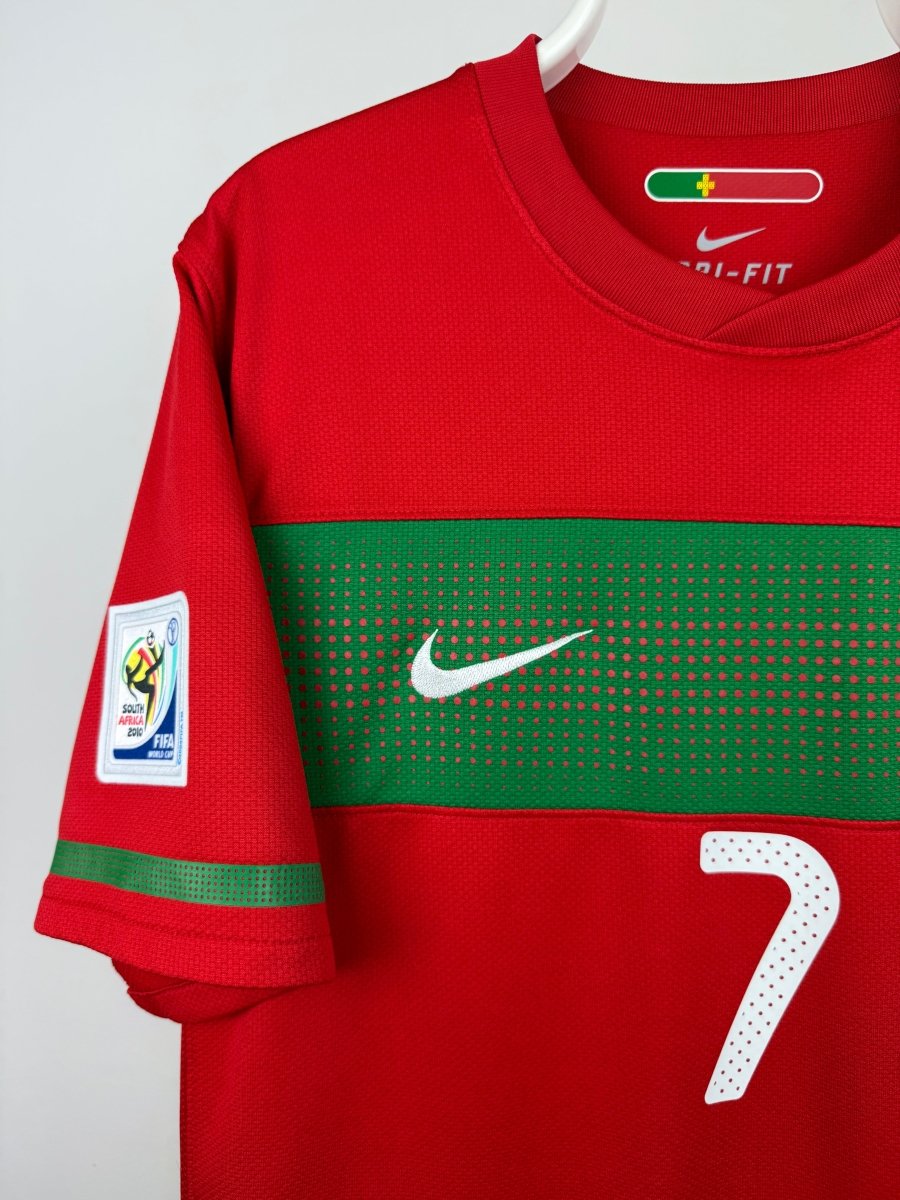 Cristiano Ronaldo - Portugal 2010 hjemmebane trøje L 🇵🇹 Fodboldshoppen_dk 3