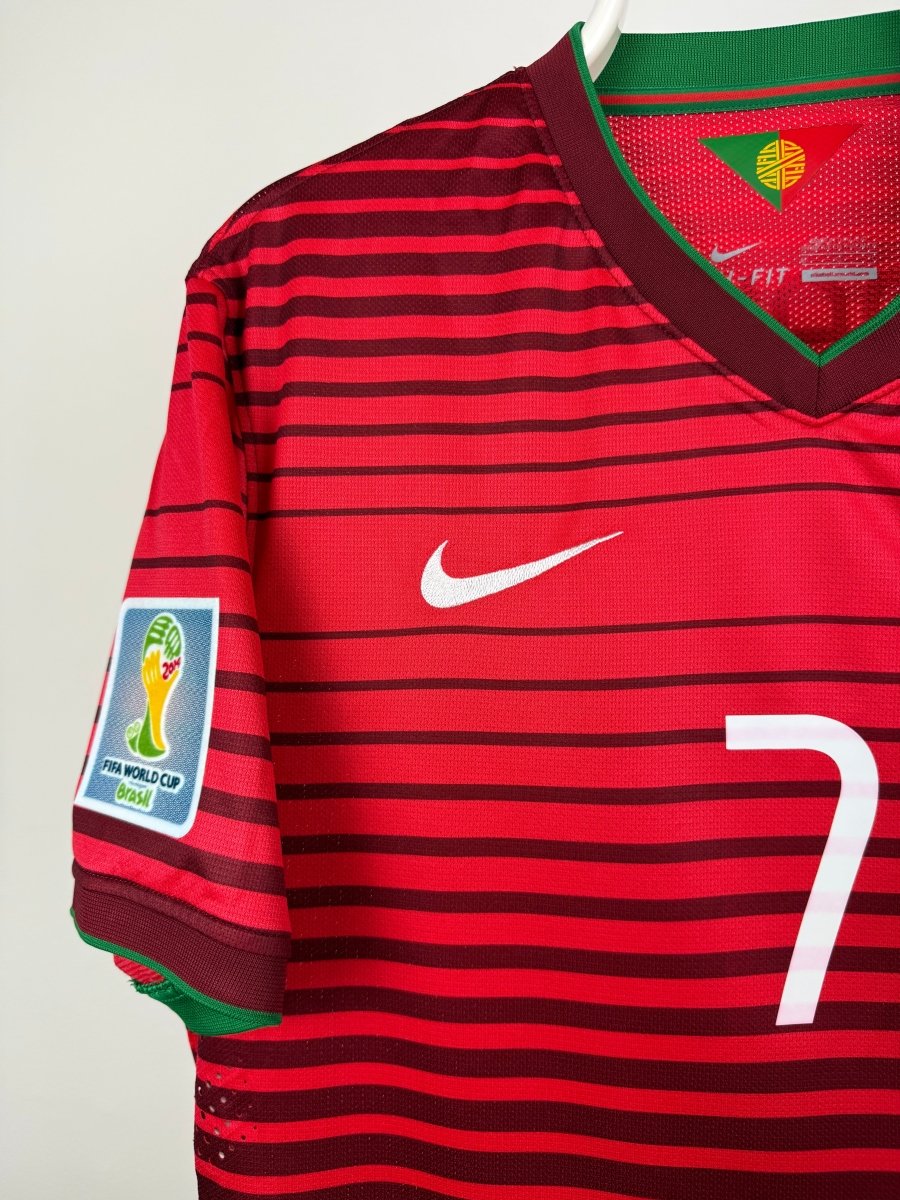 Cristiano Ronaldo - Portugal 2014 hjemmebane trøje L VAPOR 🇵🇹 Fodboldshoppen_dk 3