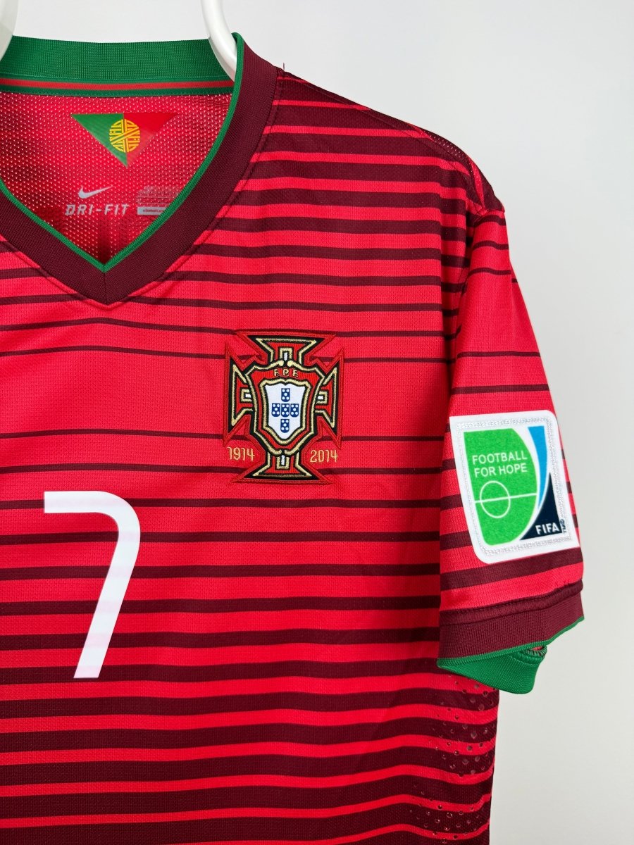Cristiano Ronaldo - Portugal 2014 hjemmebane trøje L VAPOR 🇵🇹 Fodboldshoppen_dk 4