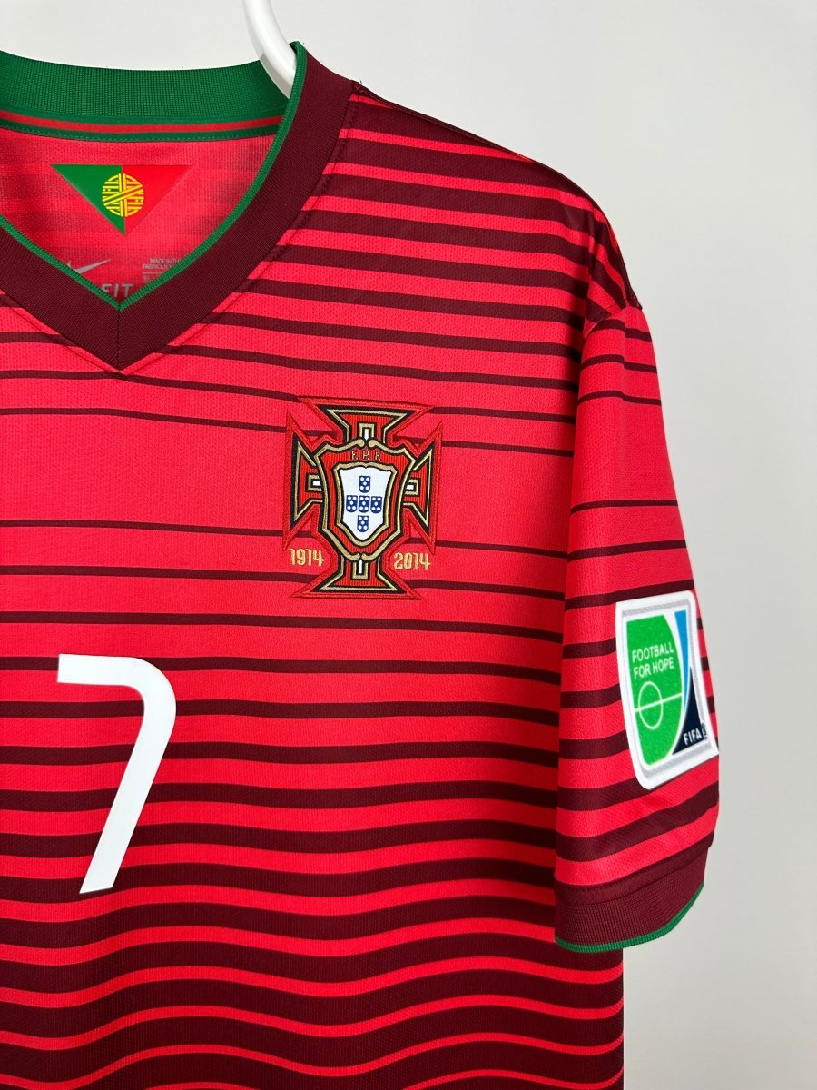 Cristiano Ronaldo - Portugal 2014 hjemmebane trøje XL 🇵🇹 Fodboldshoppen_dk 4