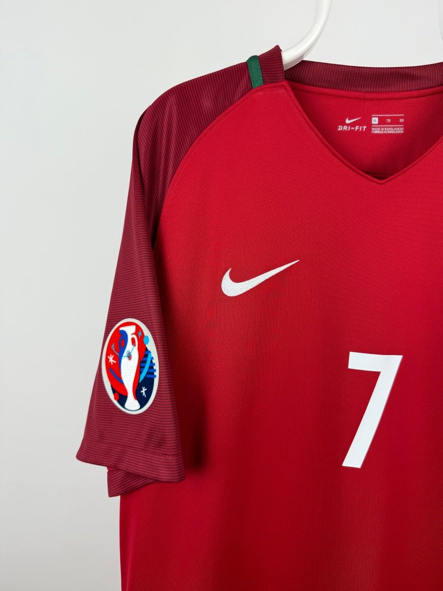 Cristiano Ronaldo - Portugal 2016 hjemmebane trøje XL 🇵🇹 Fodboldshoppen_dk 3