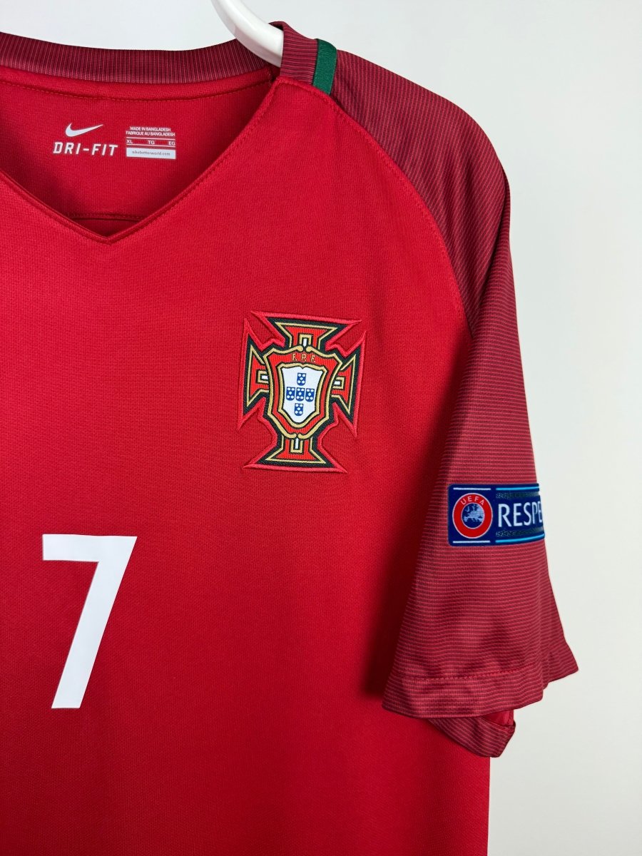Cristiano Ronaldo - Portugal 2016 hjemmebane trøje XL 🇵🇹 Fodboldshoppen_dk 4