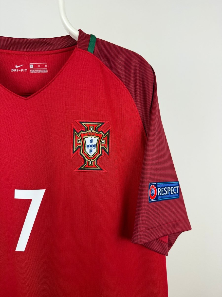 Cristiano Ronaldo - Portugal 2016 hjemmebane trøje XL 🇵🇹 Fodboldshoppen_dk 4