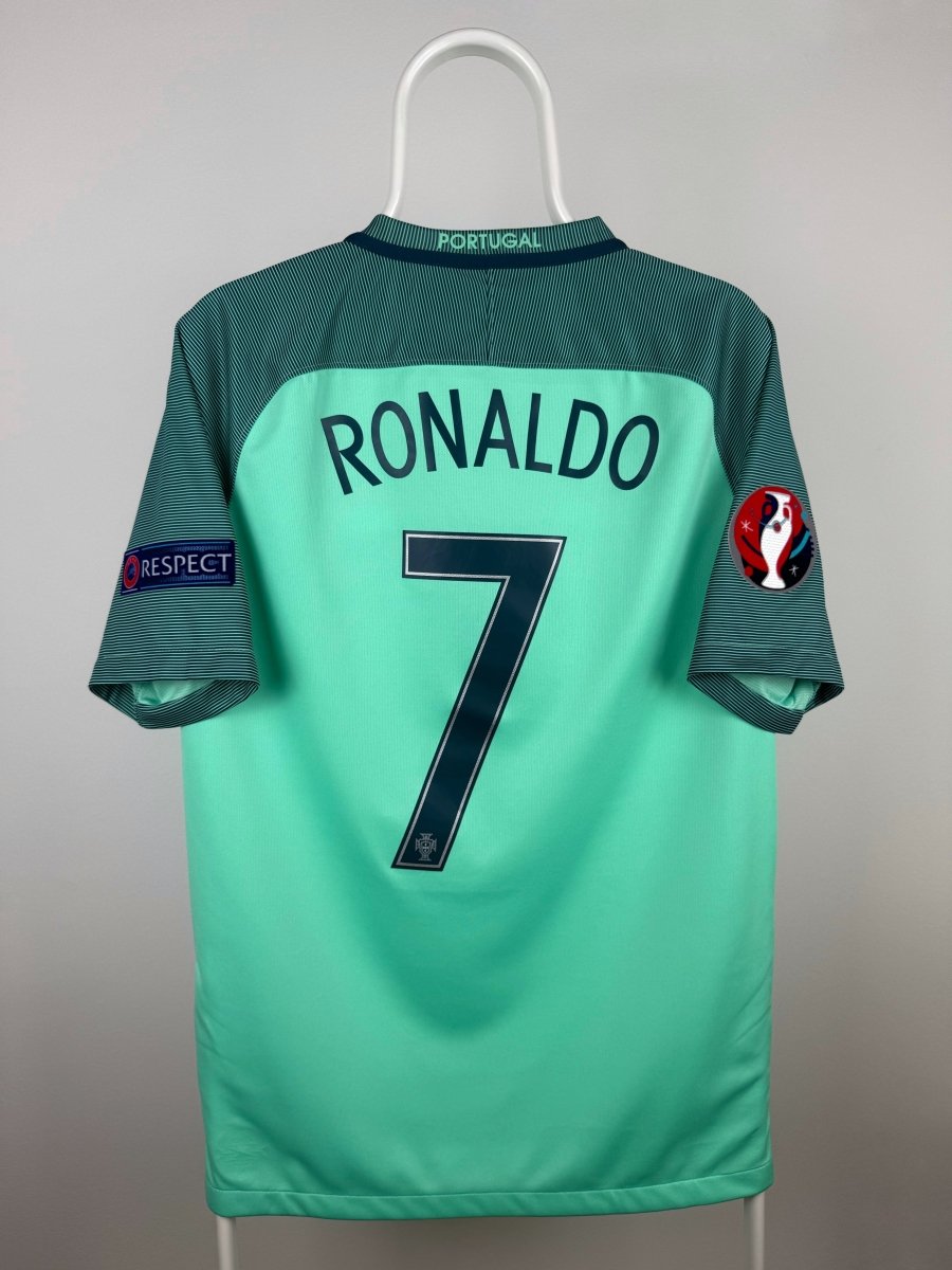Cristiano Ronaldo - Portugal 2016 udebane trøje M 🇵🇹 Fodboldshoppen_dk 1
