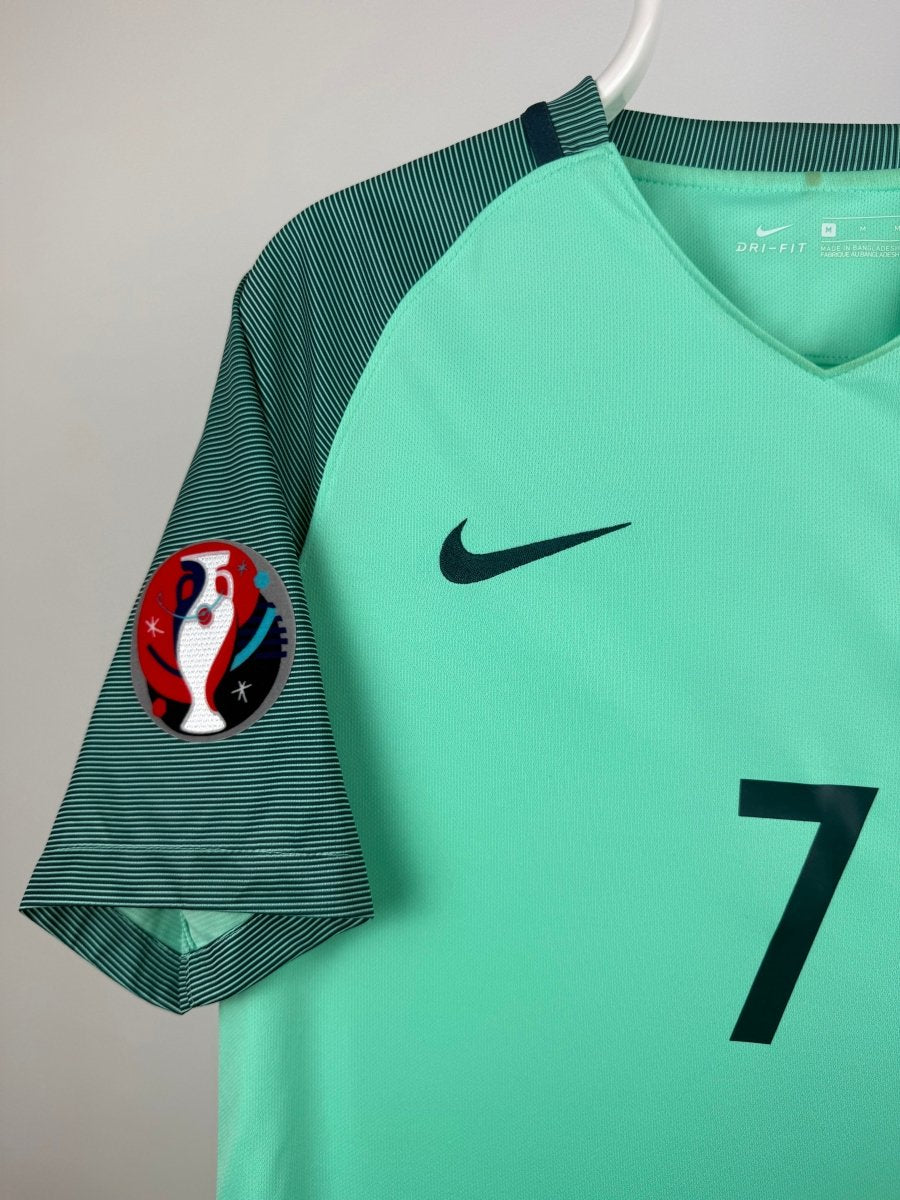 Cristiano Ronaldo - Portugal 2016 udebane trøje M 🇵🇹 Fodboldshoppen_dk 3