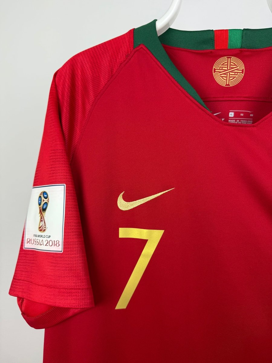 Cristiano Ronaldo - Portugal 2018 hjemmebane trøje XL 🇵🇹 Fodboldshoppen_dk 3