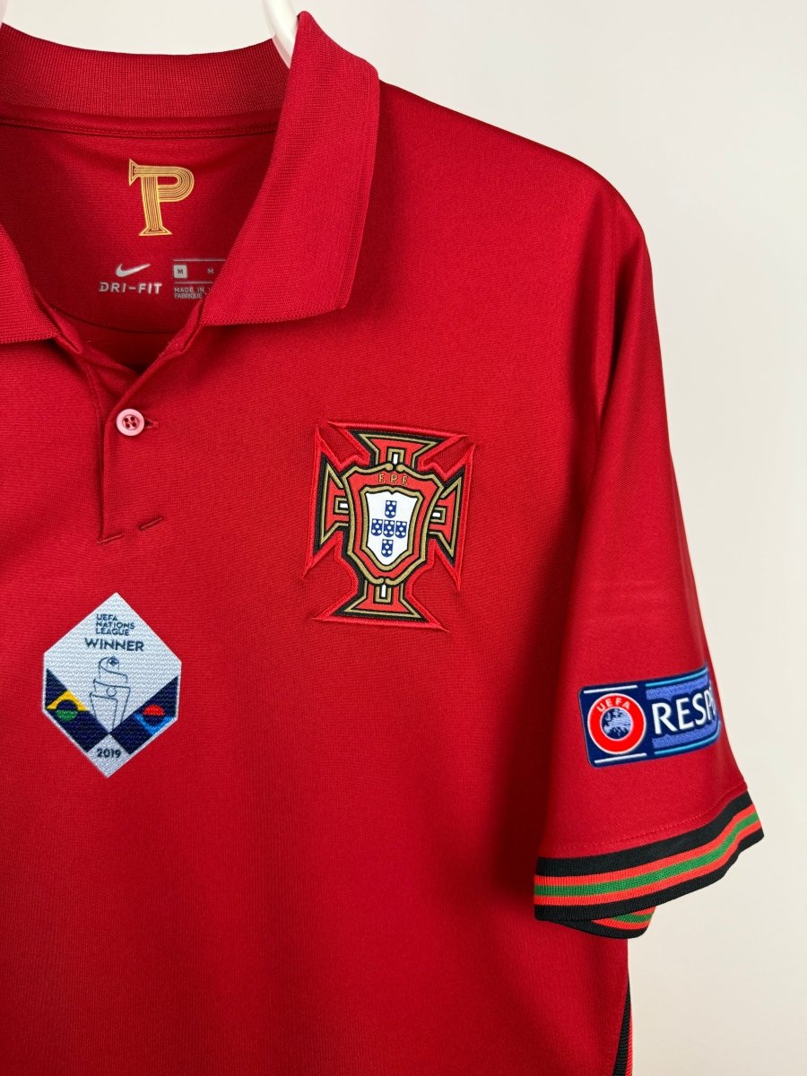 Cristiano Ronaldo - Portugal 2021 hjemmebane trøje M 🇵🇹 Fodboldshoppen_dk 4