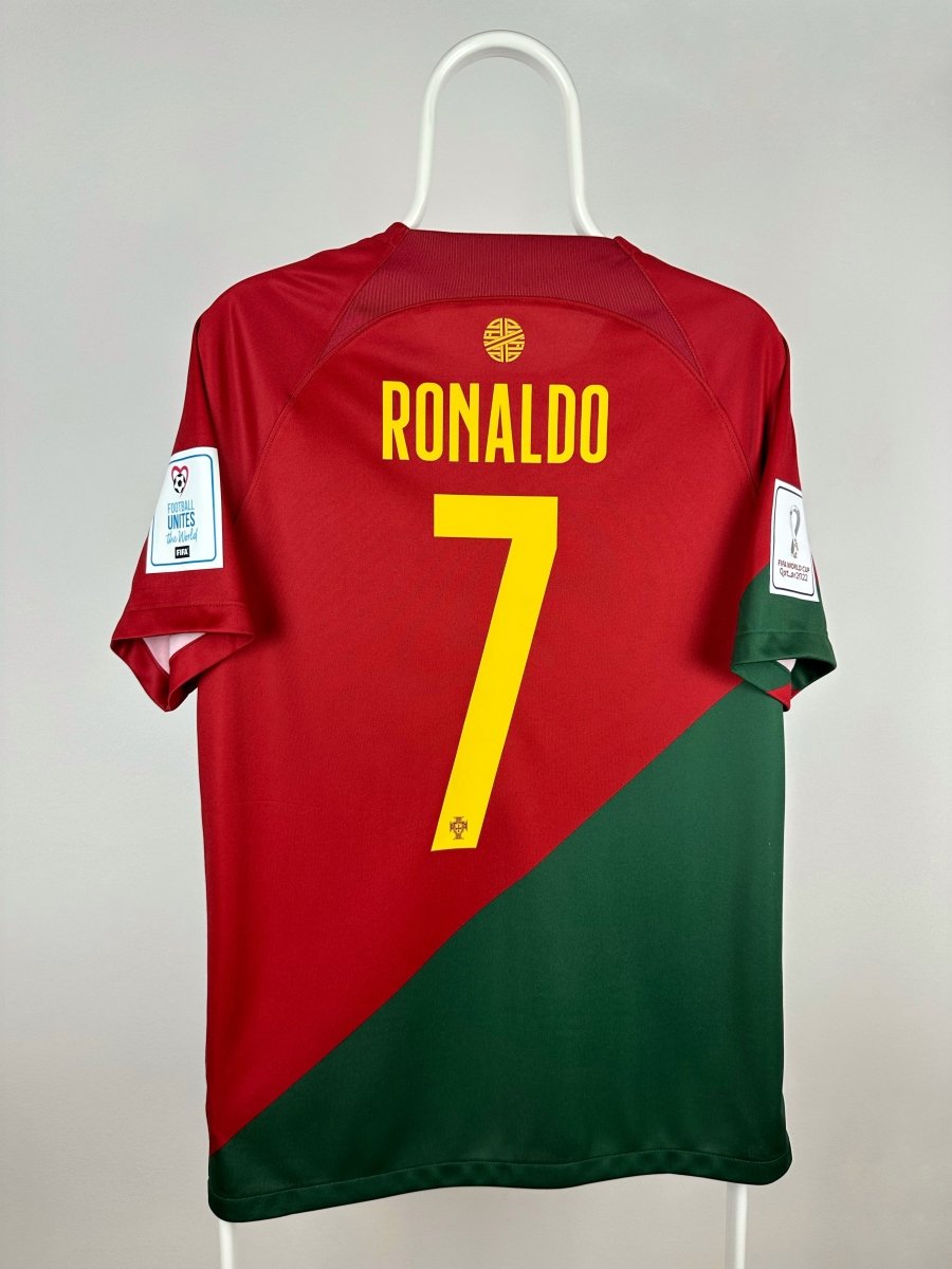 Cristiano Ronaldo - Portugal 2022 hjemmebane trøje M 🇵🇹 Fodboldshoppen_dk 1