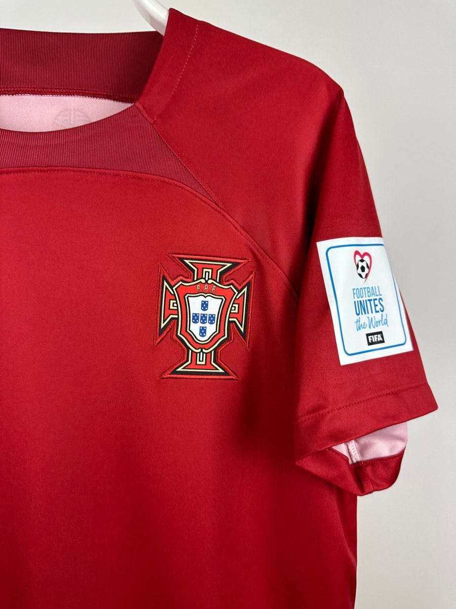 Cristiano Ronaldo - Portugal 2022 hjemmebane trøje M 🇵🇹 Fodboldshoppen_dk 4