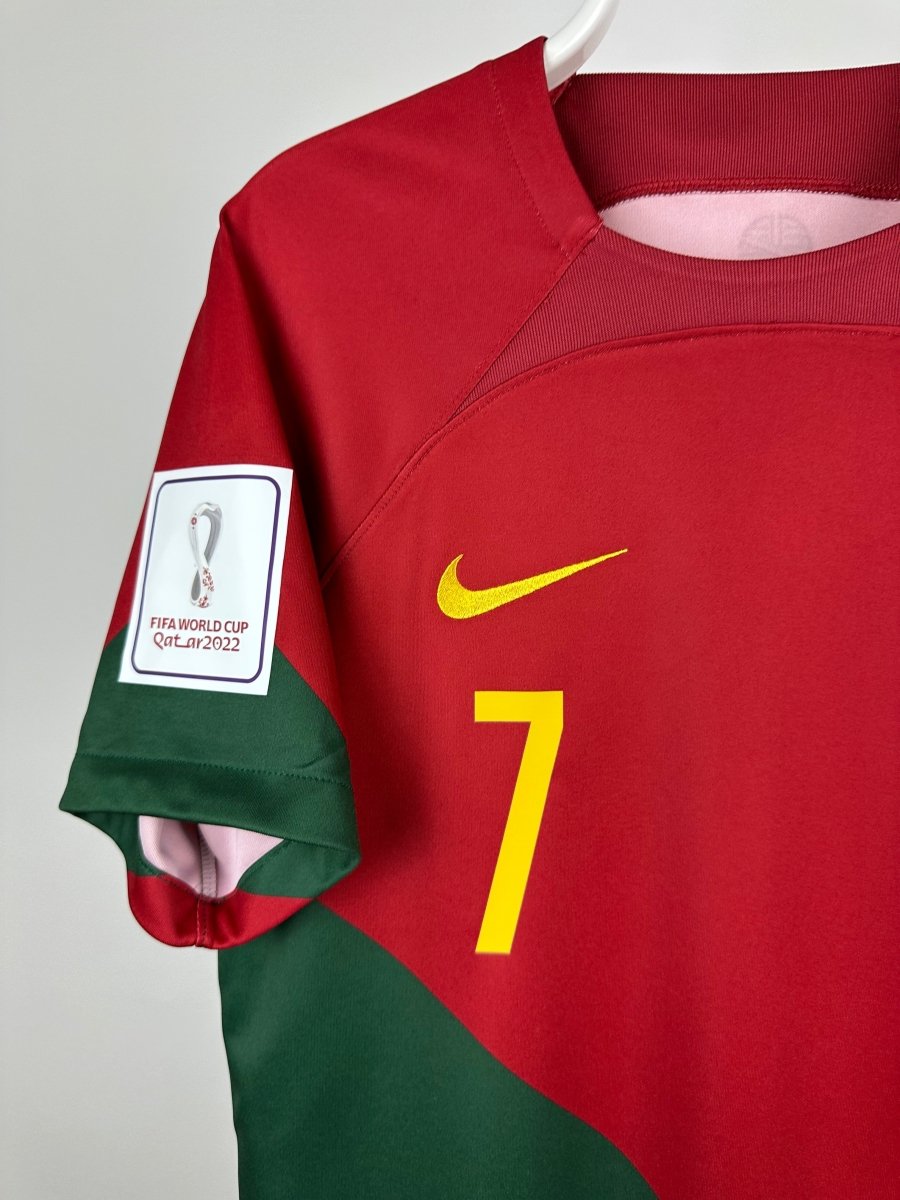 Cristiano Ronaldo - Portugal 2022 hjemmebane trøje M 🇵🇹 Fodboldshoppen_dk 3