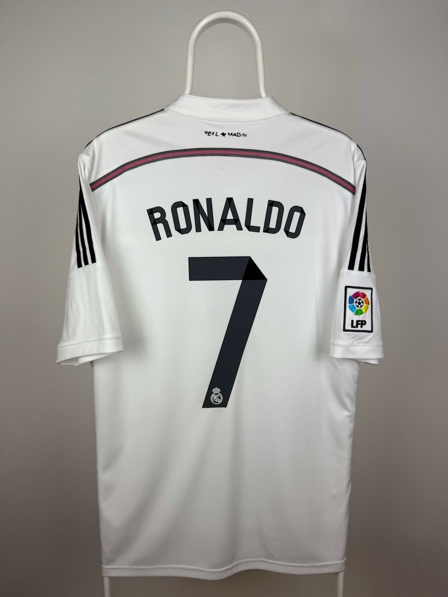 Cristiano Ronaldo - Real Madrid 2014/15 hjemmebane trøje L 🇵🇹 Fodboldshoppen_dk 1
