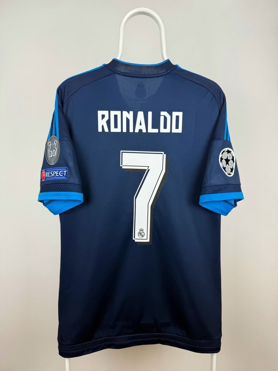 Cristiano Ronaldo - Real Madrid 2015/16 udebane trøje XL 🇵🇹 Fodboldshoppen_dk 1