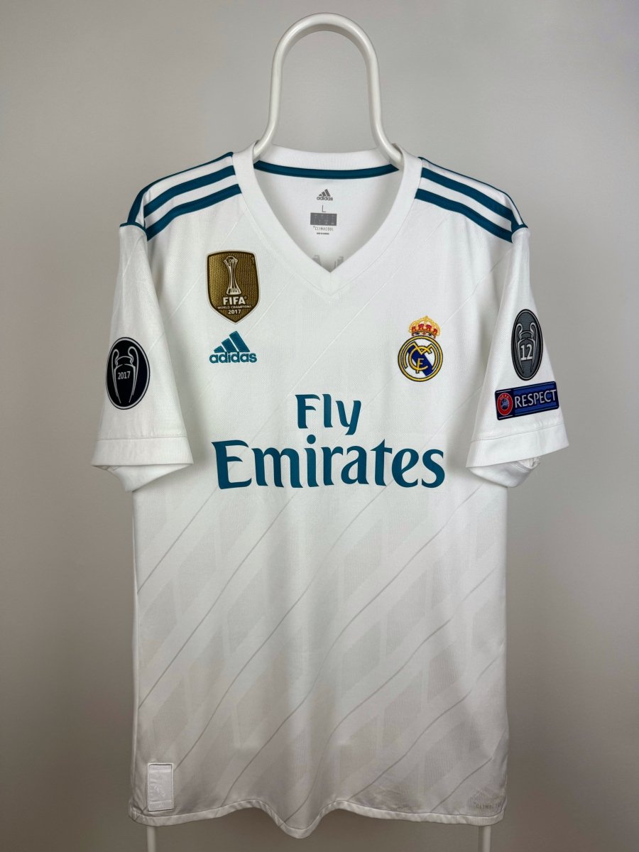 Cristiano Ronaldo - Real Madrid 2017/18 hjemmebane trøje L 🇵🇹 Fodboldshoppen_dk 2