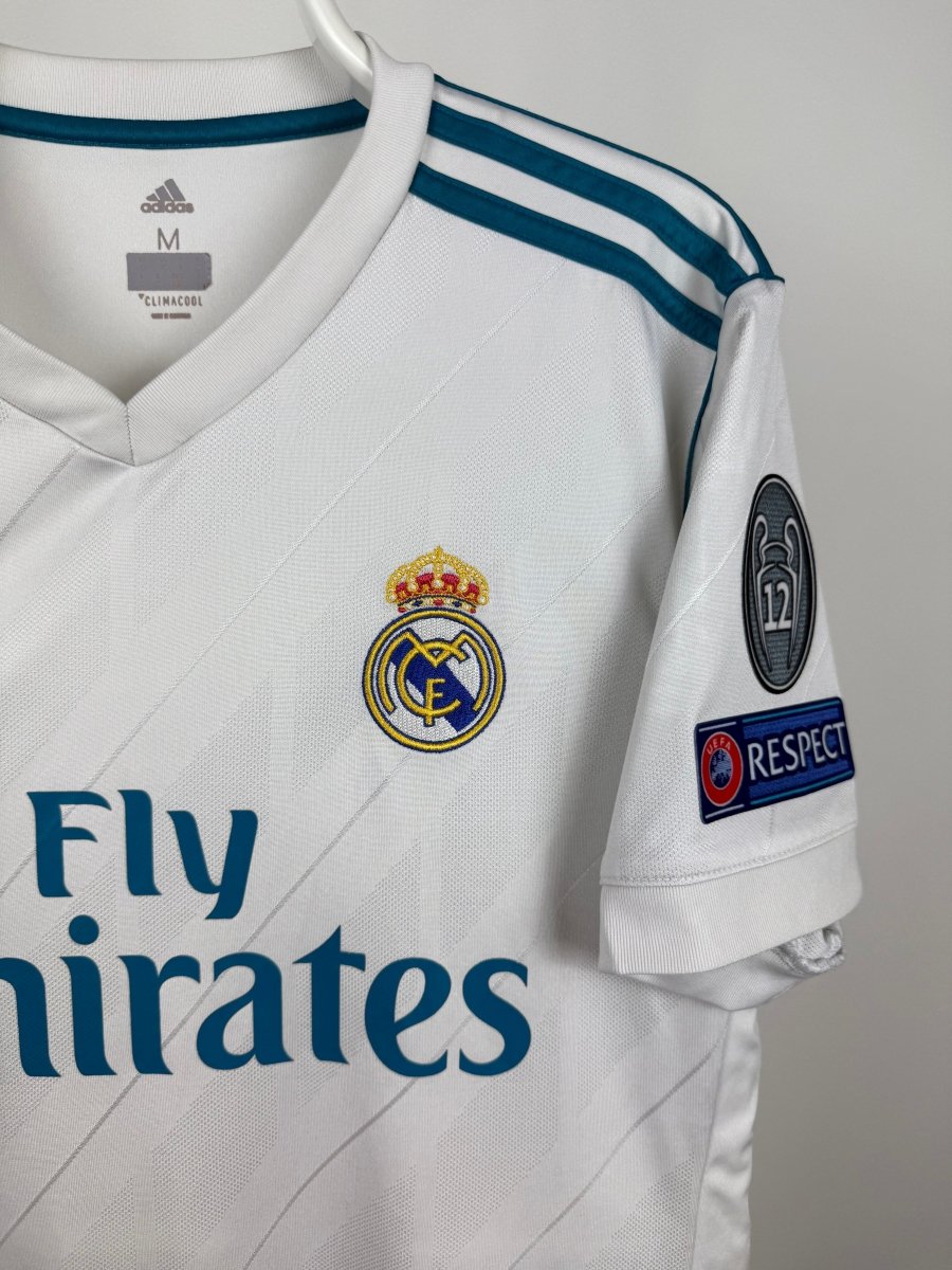 Cristiano Ronaldo - Real Madrid 2017/18 hjemmebane trøje M 🇵🇹 Fodboldshoppen_dk 4