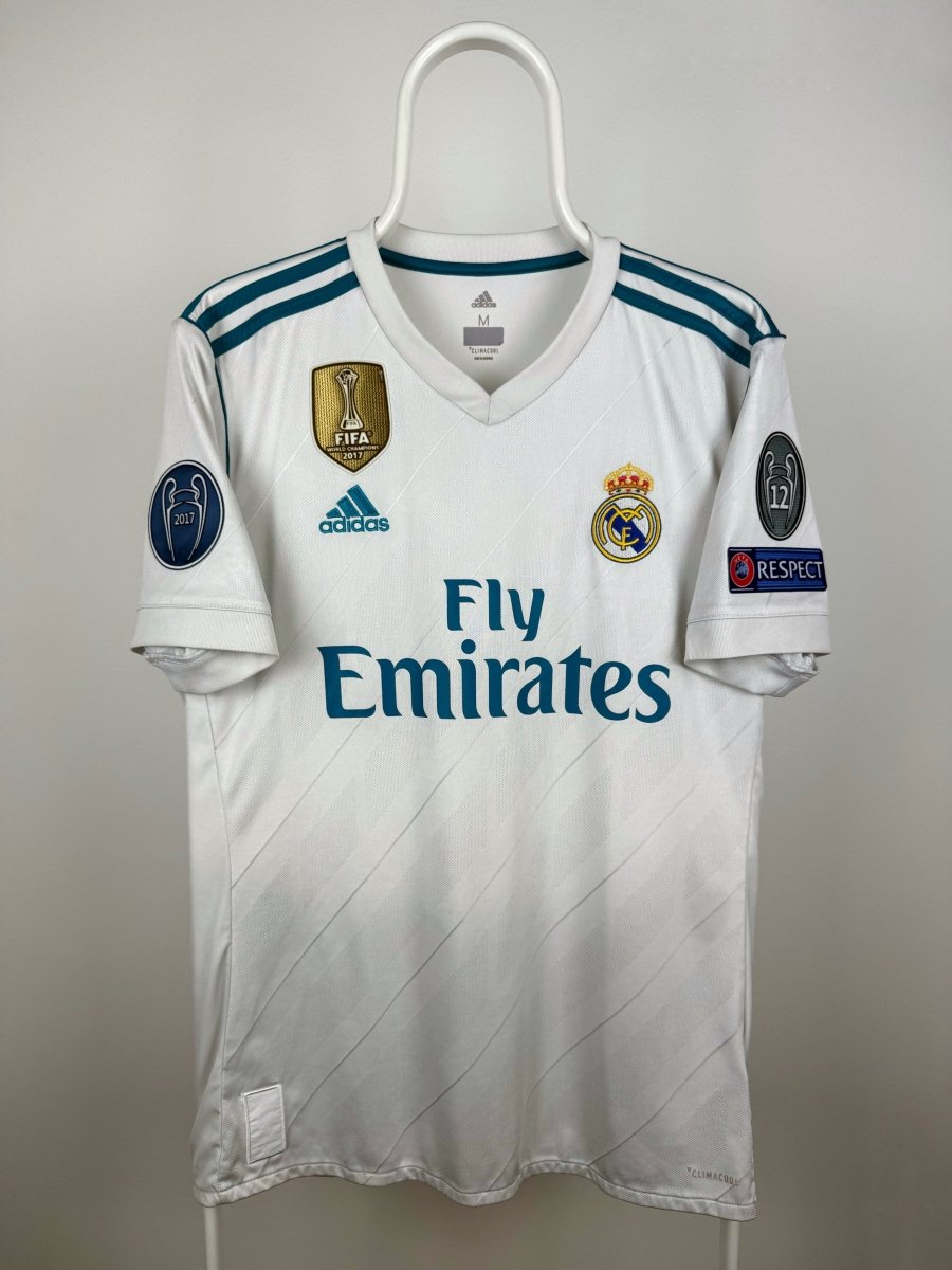 Cristiano Ronaldo - Real Madrid 2017/18 hjemmebane trøje M 🇵🇹 Fodboldshoppen_dk 2